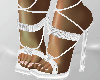 SL Lux Strappy Heels Wht