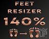 Foot Scaler 140% [M]