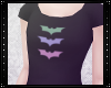 (✘) Pastel Bats Shirt