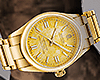 Yellow Face Gold Watch