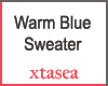 Warm Blue Sweater
