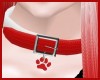 Red White & Paw Collars