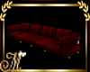 silver red Long Sofa