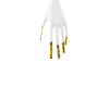 yellow nails