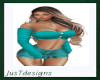 JT Halter Top Teal