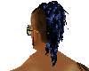 Peinado Azul Brillo