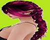 D*pink hair braid