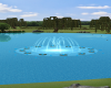 Blue Lake Fountain
