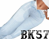 *BK*Faded Baggy Jeans