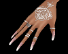 SL Hand Tattoo+Rings