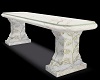 *White Marble Bench*