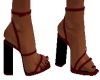 RD block strappy heels
