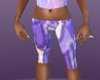 Purple/White Capri