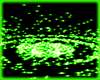 Green Particle Burst