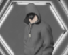SUDADERA GRIS HACKER
