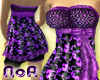 *NoA*Floral Purple Dress