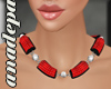 [A&P]anne red necklaces