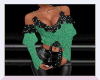 green eyelot top