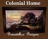 colonial home art