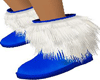 blue White Snow boots*