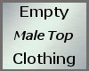 Empty Male Tops