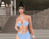 Butterfly Blue Dress