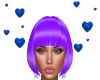 Blue Floating Hearts