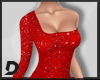 [D] Red Glitter Dress