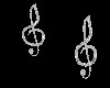 Musical Note Earrings