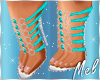 ~SM~  Shoes Aqua