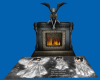 gothic fire place