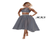 A GRAY DRESS 50'S