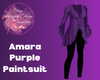 Amara Purple Paintsuit