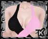 |K| Black&Pink Bikini