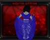 [M] Blue  shawl