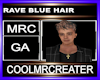 RAVE BLUE HAIR