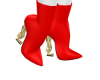Boots 2 L Red/Gold