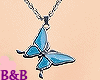 B&B Butterfly Necklace