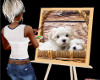 Maltese Puppies o Canvas