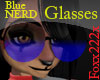 Blue Nerd Glasses