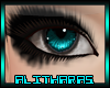 Female Blue Aqua Eyes