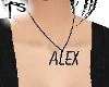 TS-Alex Necklace Blk