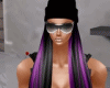 Ciara purple-black