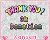 3K Donation