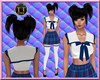 TT*School top xhite