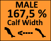 Calf Scaler 167,5% Male