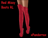 Red Missy Boots RL