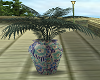 Blue Lobby Vase