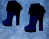 Blue Holiday Boots