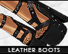 - leather platforms -